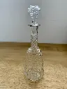 Carafe en verre soufflé-moulé, attribuée à la verrerie Legras