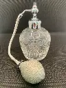 Vaporisateur à parfum en verre gravé