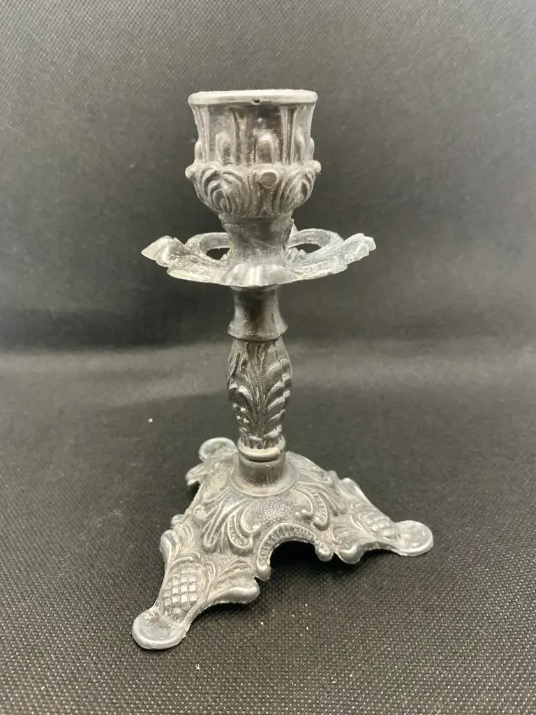 Bougeoir en alliage d'étain