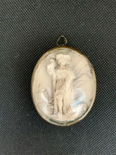 Cadre reliquaire du 19ème siècle